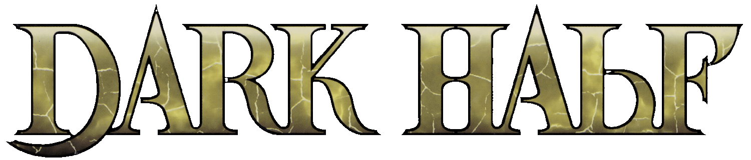 Dark Half logo for Super Famicom